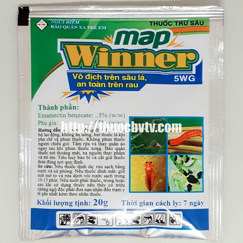 Thuốc trừ sâu Map Winner - Công Ty TNHH Đầu Tư Phát Triển Nông Nghiệp Việt Hưng